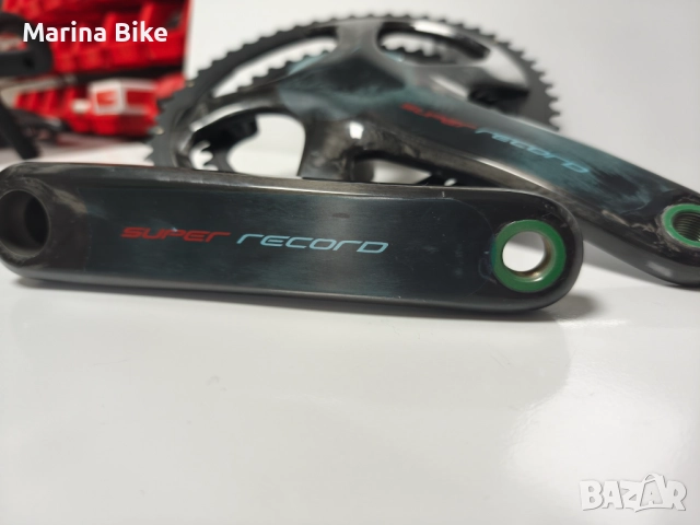 НОВ карбонов шосеен курбел Campagnolo Super Record Ultra-Torque CULT , снимка 3 - Части за велосипеди - 52003488