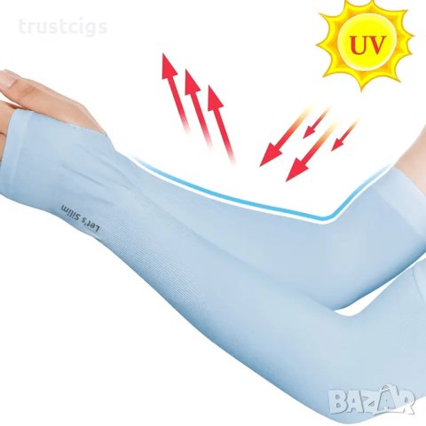 Унисекс спортни ръкави с UV защита, снимка 3 - Спортна екипировка - 43107743