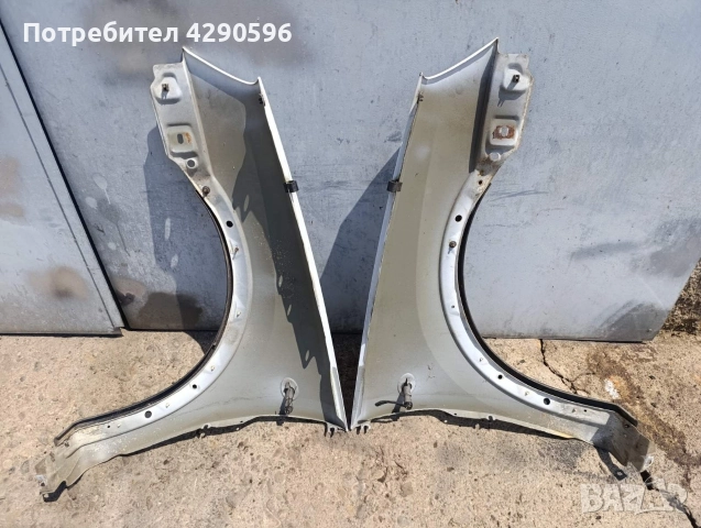 Калник ляв десен за Opel Combo / Опел Комбо бял, снимка 2 - Части - 52862348