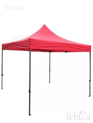 Сгъваема квадратна градинска шатра тип хармоника, снимка 6 - Други стоки за дома - 52862514