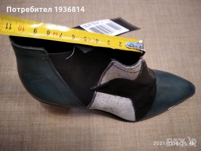 Боти естествена кожа DIESEL с етикет, снимка 6 - Дамски боти - 35051995