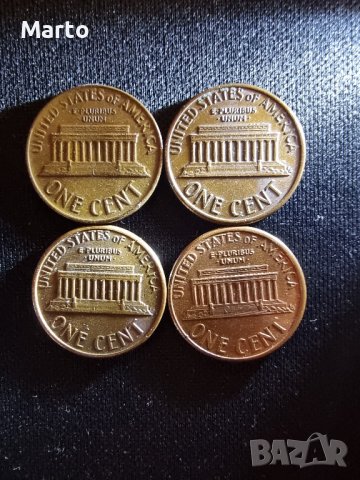 One Cent лот монети, снимка 2 - Нумизматика и бонистика - 38082841
