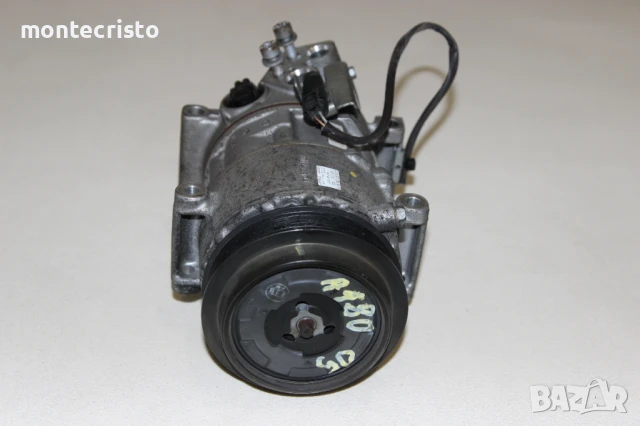 Компресор климатик Mercedes W169 A-Class (2004-2012г.) A0012309011 / 4471905241 / 6SEU16C, снимка 3 - Части - 50927994