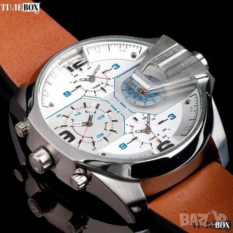 Diesel DZ7374 Uber Chief Oversized Chronograph. Нов мъжки часовник, снимка 2 - Мъжки - 38833200