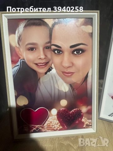 Снимка с рамка, снимка 5 - Ръчно изработени сувенири - 52349844