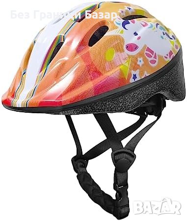 Нова каска Мултиспортен Детски Шлем, Регулируем, 3-8 Години