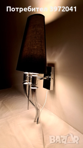 Стенен абажур / нощна лампа, снимка 5 - Лампи за стена - 52896603