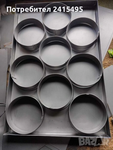 Изработка на тави и форми за хляб, милинки, закуски и пици, снимка 5 - Други - 53486497