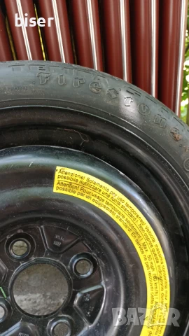 РЕЗЕРВНА ГУМА С ДЖАНТА ЗА--VW-POLO, снимка 3 - Гуми и джанти - 50889179