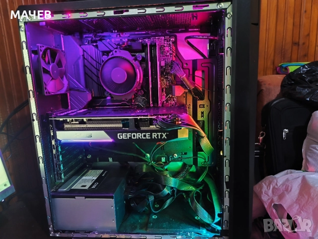 Геймърски Настолен Компютър , снимка 6 - Геймърски - 52810037