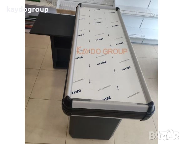 НОВО! Налични Касови модули / Каса за магазин 2,20м. х 0,90м RAL-7016 тъмно си, снимка 2 - Оборудване за магазин - 52988559