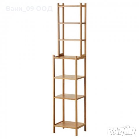 Голяма бамбукова етажерка за баня, снимка 5 - Етажерки - 34854296