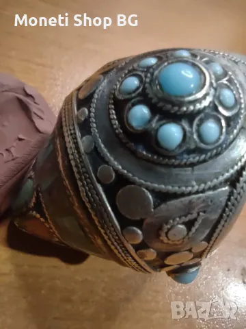 Много стар Турско-Арабски пръстен, снимка 7 - Пръстени - 49400259