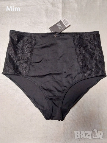 XL Черна бикина с висока талия , снимка 2 - Бельо - 52909422