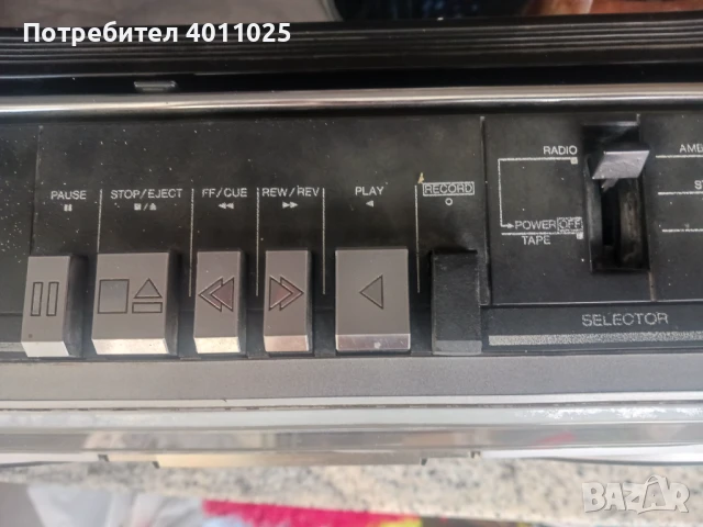 Радиокасетофон National RX 5305, снимка 6 - Радиокасетофони, транзистори - 50886112