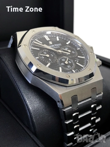 Audemars Piguet Royal Oak Chronograph 41mm Steel Black Dial Различни Варианти, снимка 5 - Мъжки - 48183912