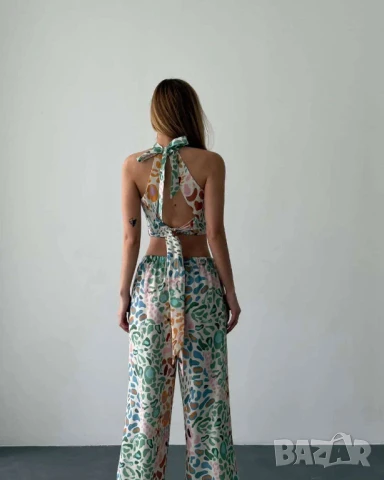 Комплект от две части лен  , снимка 2 - Комплекти - 50922581