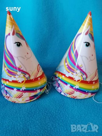 Парти шапки Еднорог, снимка 1