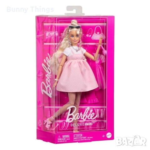 Кукла Барби с мини рокля - Mattel/ Различни видове, снимка 8 - Кукли - 53411691