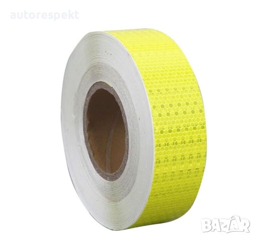Светлоотразително тиксо 5см х 25метра, снимка 2 - Аксесоари и консумативи - 44098448