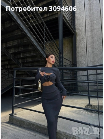 Стилна и секси дамска рокля, снимка 3 - Рокли - 52663488