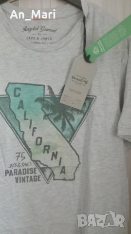 Jack&Jones - 100% памук, снимка 2 - Тениски - 28997122