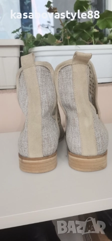 Боти Heine 40.5н.Естествен велур , снимка 6 - Дамски боти - 51983492