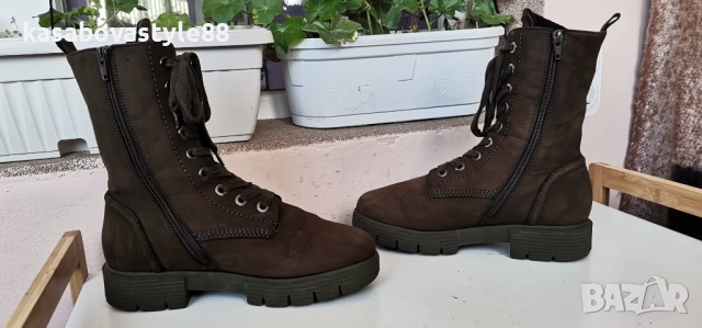 Ботуши Gabor 38.5н.Естествена кожа , снимка 7 - Дамски ботуши - 52557432