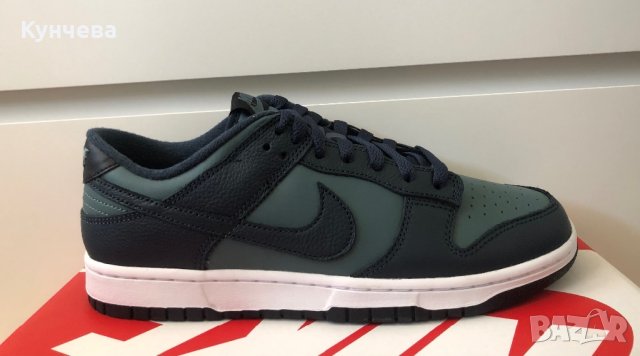 Маратонки оригинални NIKE DUNK LOW RETRO PREMIUM ARMOURY NAVY, снимка 2 - Маратонки - 43386715