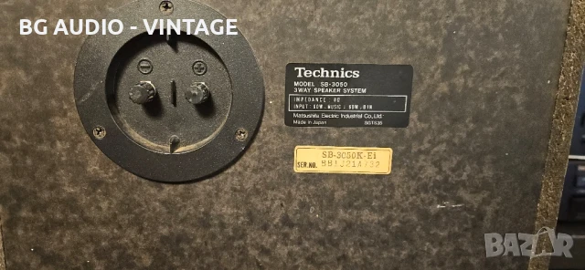 Technics SB-3050 тонколони, снимка 6 - Тонколони - 50724302