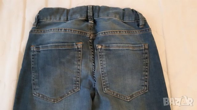 Като нови!Slim Дънки за момче на H&M 134 -140 см за 8 - 9год, снимка 6 - Детски панталони и дънки - 27594705