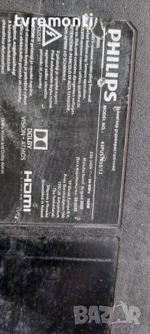 Захр.платка PWR SUPPLY 715GA052-P02-008-003M  for, PHILIPS 43PUS7805/12, снимка 6 - Части и Платки - 37670743