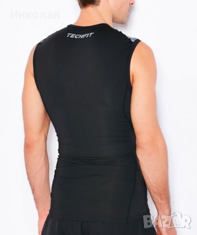 Adidas Tech Fit Base Vest, снимка 10 - Тениски - 37353643