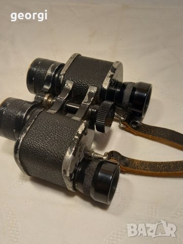 стар немски бинокъл Kosmos Knirps 6x25 D.r.g.m    1/3, снимка 4 - Антикварни и старинни предмети - 43701325