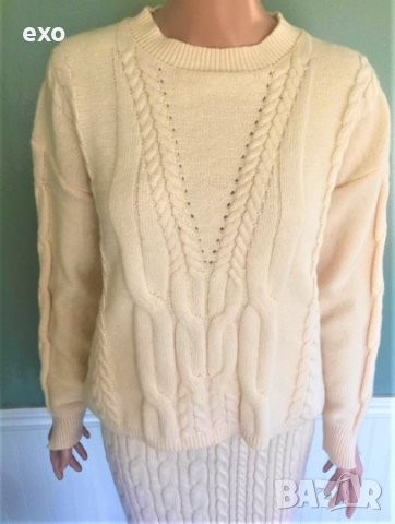 Костюм с пола, Елегантен костюм, Дамски костюм, Пуловер с пола, снимка 4 - Рокли - 43231577