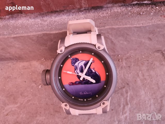 Часовник Invicta Men's 11153 Russian Diver Panda Suit Orange Artist Series Dial White Polyurethane W, снимка 3 - Мъжки - 38243085