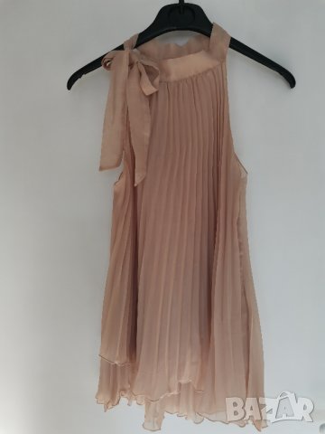 Елегантна блуза без ръкав, снимка 3 - Корсети, бюстиета, топове - 43942347