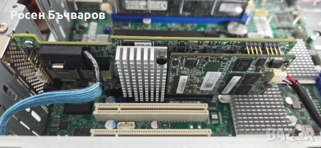  Сървър SupeMicro RAM 128GB, CPU Xeon E5-2620, HDD 12 Caddy, LAN 2x10GB, снимка 5 - Други - 52020929