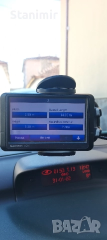 Навигация за камион Garmin nuvi 465T с най-новите карти на Европа и Турция, снимка 5 - Garmin - 52537889