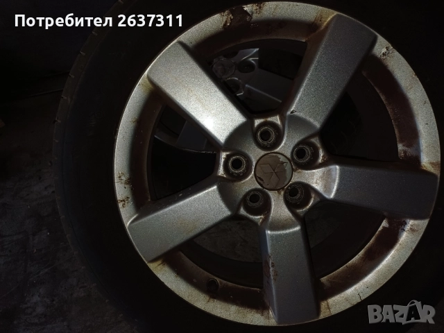 Джанти с гуми "18" от Мицубиши Аутлендър 2, снимка 2 - Гуми и джанти - 51980674