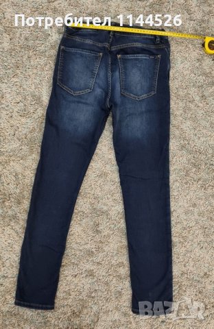 Сини дънки skinny fit модел за момче 10-12г., снимка 2 - Детски панталони и дънки - 40458658