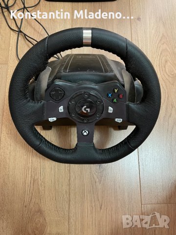 Волан, Logitech G920 Driving Force Racing Wheel, Xbox One, PC, 900° Rotation, Dual Motor Force Feedb, снимка 1 - Аксесоари - 43986463