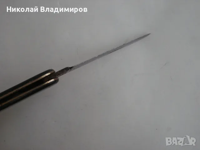 Буковец джобно ножче нож българско социалистическо време, снимка 4 - Ножове - 48007446