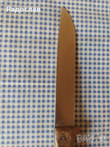 стар кухненски нож Велико Търново , снимка 3 - Прибори за хранене, готвене и сервиране - 52831751