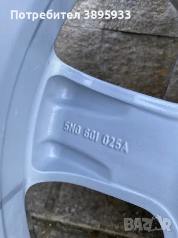 Оригинални джанти за VW Tiguan, Caddy, Golf V VI VII Jetta, Touran, снимка 11 - Гуми и джанти - 45993888