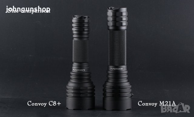 🔦 Convoy – мощен тактически фенер до 870 метра, снимка 4 - Оборудване и аксесоари за оръжия - 39416947