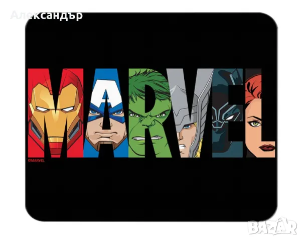 Mousepad / Подложка за мишка / Марвел / Marvel 25x19cm