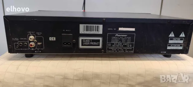 CD player Pioneеr PD-107#1, снимка 6 - Ресийвъри, усилватели, смесителни пултове - 47300889