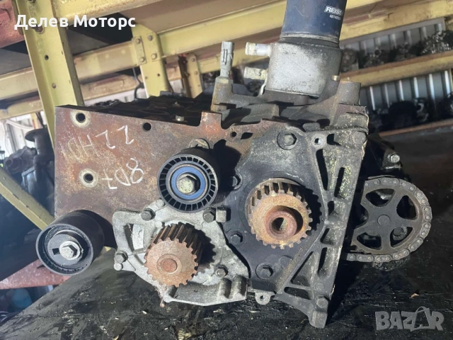 4HW блок с бутала и колянов вал, долница двигател от Пежо 807 2.2HDI, снимка 4 - Части - 52229581