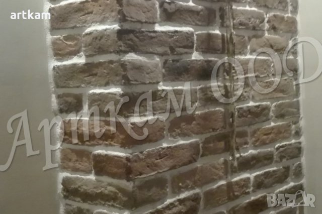Коридор облицовка с тухла и камък, снимка 16 - Декорация за дома - 28187649